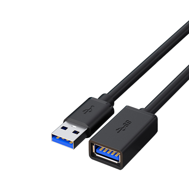 延长线公对母USB3.0数据线2.0手机充电连接无线网卡打印机u盘鼠标键盘电脑电视车载接口加长转接线扩展转换-图0