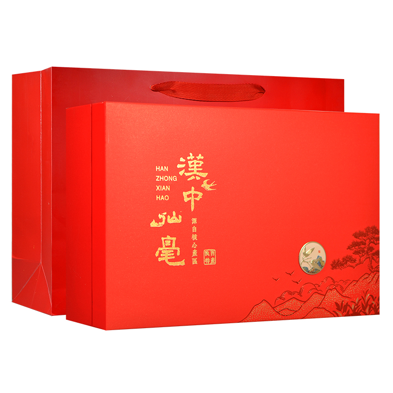 2022新茶汉中仙毫礼盒装明前特级西乡午子仙毫汉中绿茶叶陕西特产
