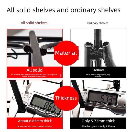 Adecuado para portaequipajes de asiento trasero de bicicleta de montaña Xidesheng, portaequipajes trasero portátil universal para bicicleta, portaequipajes trasero, pasajero