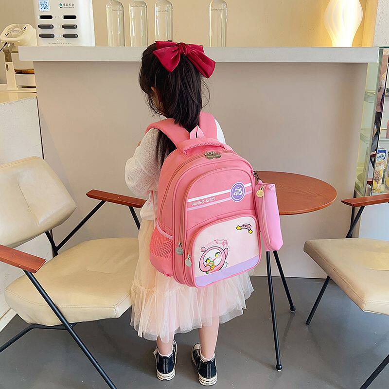 蛋仔派对书包小学生可爱女孩减负儿童轻便护脊双肩背包送笔袋耐脏
