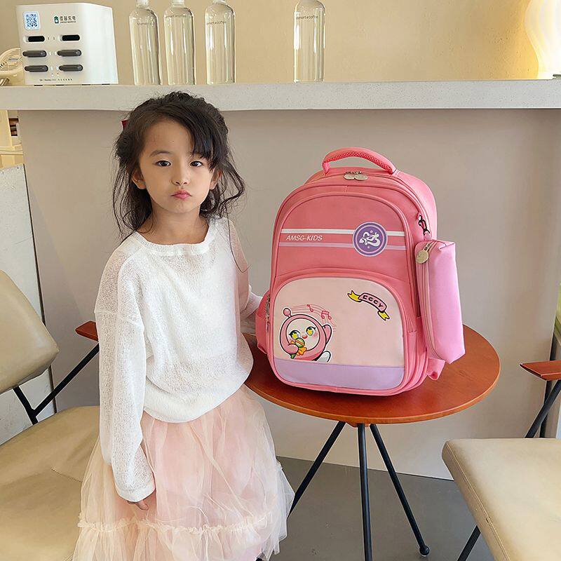 蛋仔派对书包小学生可爱女孩减负儿童轻便护脊双肩背包送笔袋耐脏