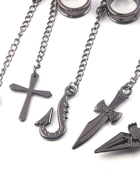 新款全职猎人小杰酷拉皮卡五指链戒指cosplay二次元配饰动漫周边