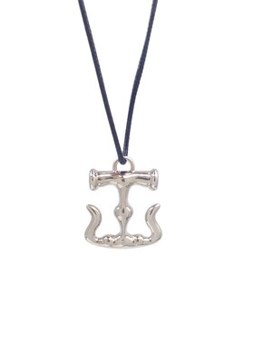 动漫周边 家庭教师 彭格列大人蓝波 COS 牛角牛头 项链 链子挂件