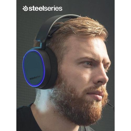 SteelSeries赛睿Arctis寒冰5电竞游戏头戴耳机降噪Nova3游戏耳麦