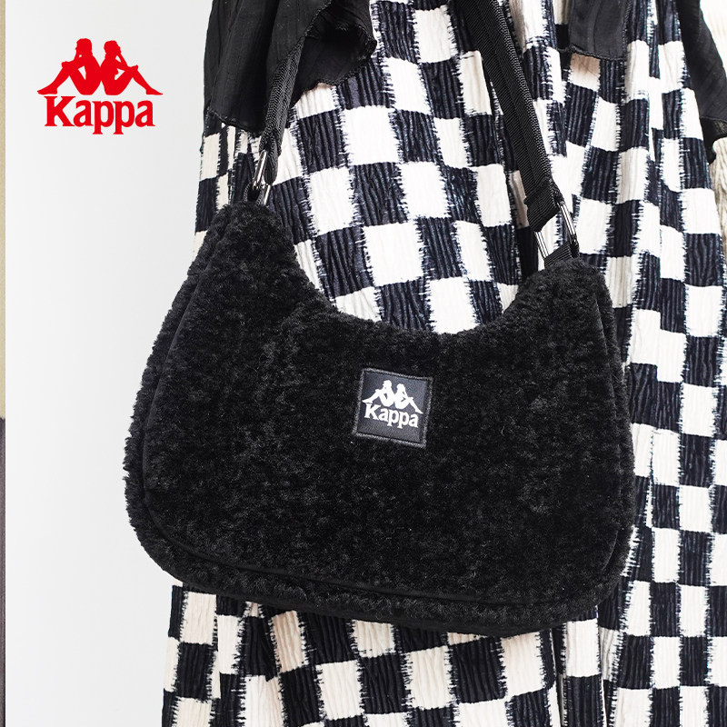 kappa正品秋冬新款羊羔绒单肩包 Kappa卡帕女士包袋