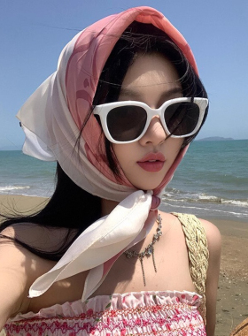 法式高级感头巾女夏季新款