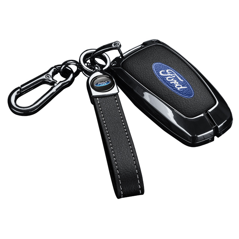 适用2023福特探险者2020款钥匙套金牛座壳扣包汽车用品翼搏专用男 - 图0