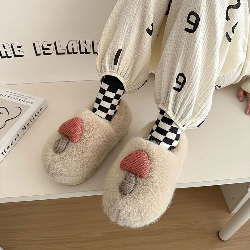 慈溪棉拖鞋女士居家用春秋冬天室内保暖防滑家居冬季情侣毛毛绒男,淘宝优惠券,粉丝福利购,淘宝优惠卷