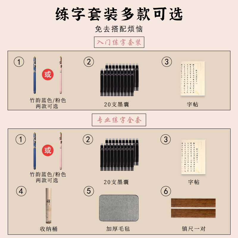 经心静临摹抄经手抄卷抄写本金刚地藏经手抄本小楷临摹练字帖成人大悲咒毛笔字初学者道德经临摹经书抄写套装 - 图3