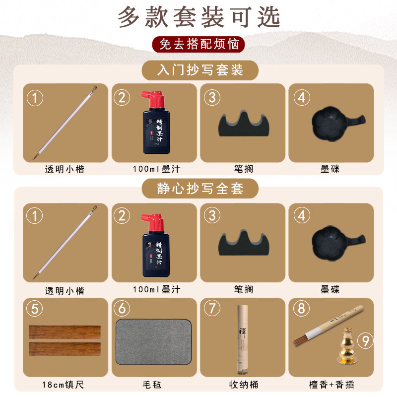 般若菠萝蜜多临摹作品纸抄经临摹本行书静心手抄临摹经手写练字帖