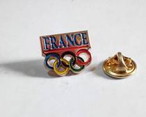 (Lingang Cabinet) National Olympic Committee badges Olympic emblem French NOC badge Chapter Law