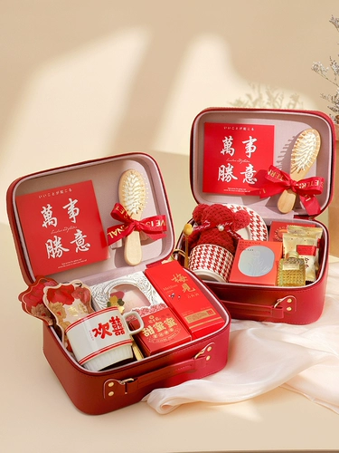 Косметичка для влюбленных, подарочная коробка для невесты, подарок на день рождения