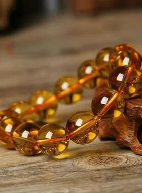 【买一赠六】黄晶男女情侣手链手串饰品新款特价爆款流行时尚