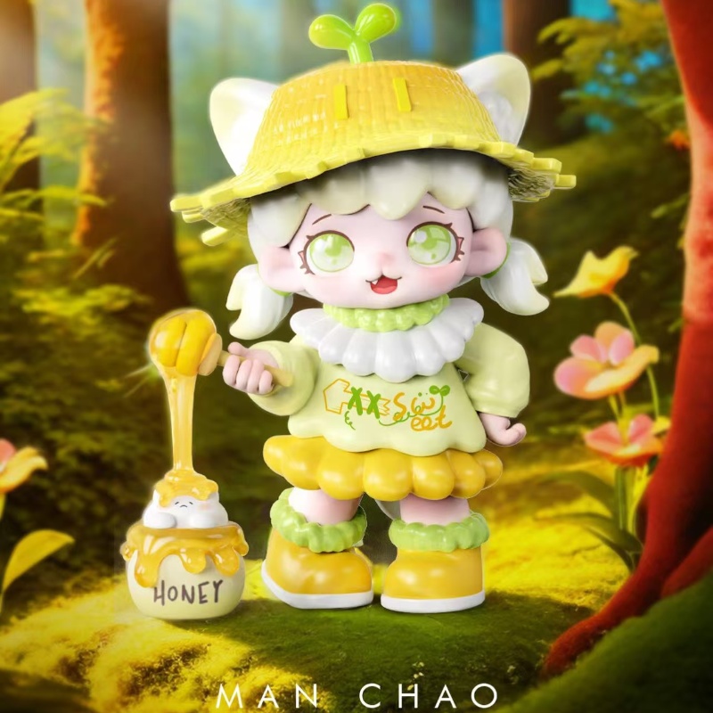 新品正版Mioco米可陪伴日记潮玩盲盒猫猫可爱公仔娃娃送女生礼物