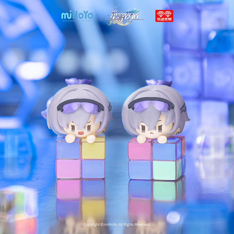 MiHoYo Honkai Impact Star Railway Fingertip Keycap Series First Trend Blind Box Mechanical Keyboard Key