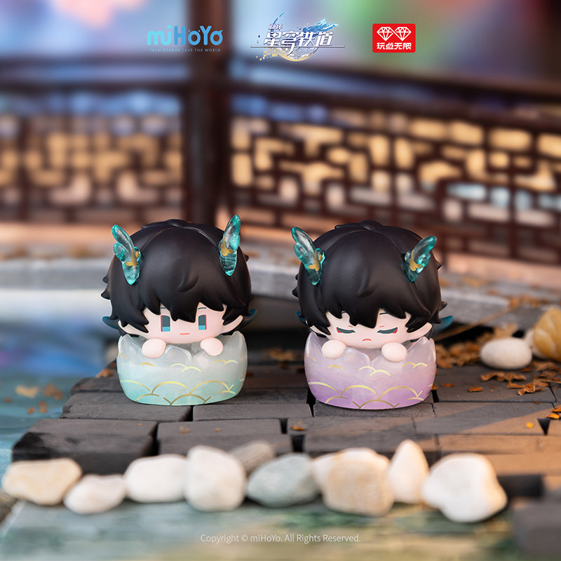 MiHoYo Honkai Impact Star Railway Fingertip Keycap Series First Trend Blind Box Mechanical Keyboard Key