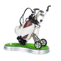 Golf Club Frame With Grass Pen Holder High Gear Gift Suit Office Swing Piece Stationery Suit Home Swing
