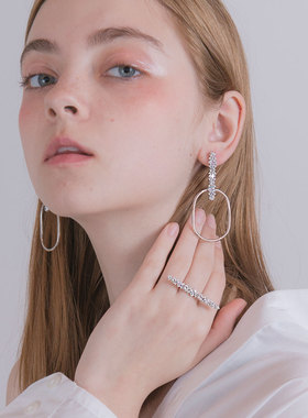 tripletipsy佟丽娅同款锆石戒指