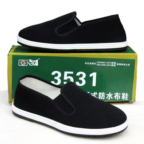 正品3531布鞋男春夏透气正宗老北京布鞋软底轻便休闲鞋户外轻便 - 图3