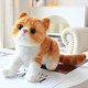 Simulated cat doll fluffy toys
