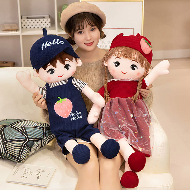 ຄູ່ຮັກ rag doll doll