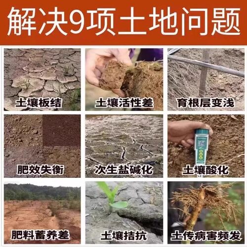 松土精土壤活化剂疏松免深耕黑水肥料防止板结植物调节酸碱水溶肥 - 图1