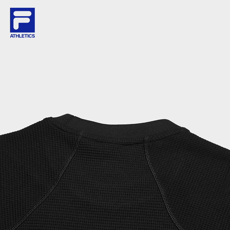 FILA 斐乐官方男子套头卫衣2025冬新款户外运动基础针织长袖上衣,淘宝优惠券,粉丝福利购,淘宝优惠卷