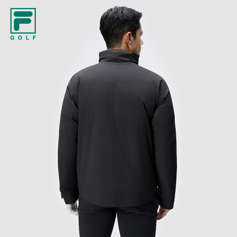 FILA斐乐男士羽绒服2025冬新款高尔夫防水透湿保暖立领鹅绒外套,淘宝优惠券,粉丝福利购,淘宝优惠卷