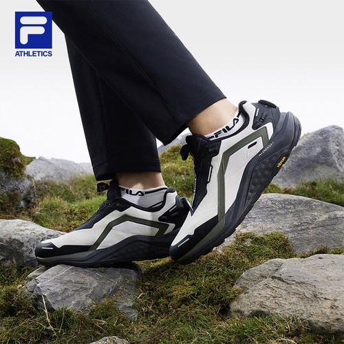 FILA 斐乐BOA WOLF男鞋跑步鞋2025夏季新款户外旋钮健身运动鞋男 - 图3