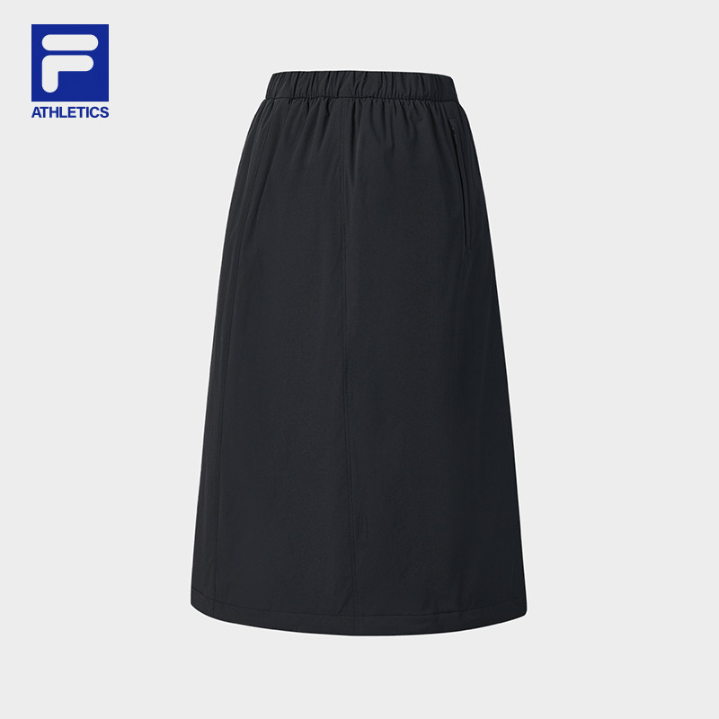 FILA 斐乐官方女士棉裙2026春新款户外运动宽松保暖半身裙一步裙,淘宝优惠券,粉丝福利购,淘宝优惠卷