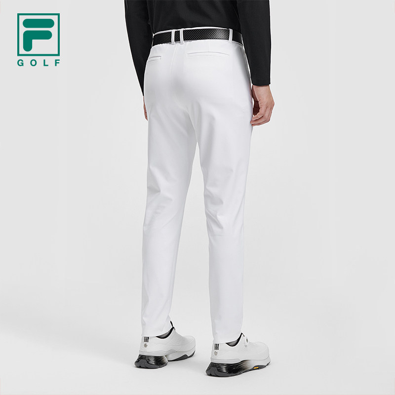FILA 斐乐官方男士梭织长裤2026春新款高尔夫运动简约基础直口裤,淘宝优惠券,粉丝福利购,淘宝优惠卷