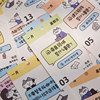 2027 Workplace Guide Calendar for Workers Fun Desk Calendar Creative Desktop Ornaments Workplace Idiom Decompression Daily Page Turning Loose-leaf Calendar Office Station Decoration Small Gifts Tearable Note Desk Calendar