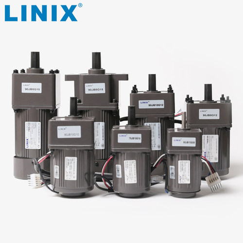 140W交流减速电机LINIX联宜220V变速YN100JB30G50齿轮箱6GU调速10 - 图0