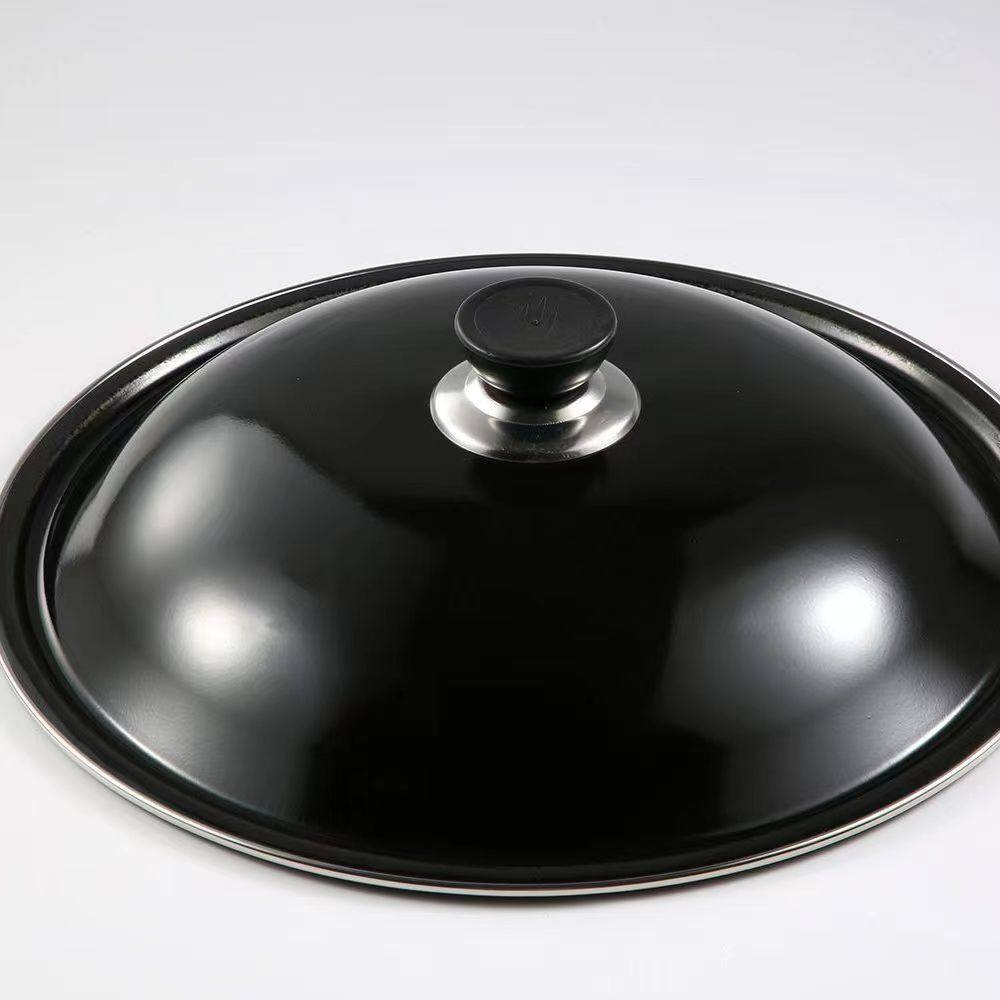 32cm炒锅盖32公分搪瓷通用圆形32寸锅盖34cm36cm铁锅锅盖家用老式,淘宝优惠券,粉丝福利购,淘宝优惠卷