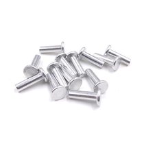 M2M3M4M5 aluminium flat head rivet GB109 solid aluminium rivet hand knotted rivet flat head solid rivet