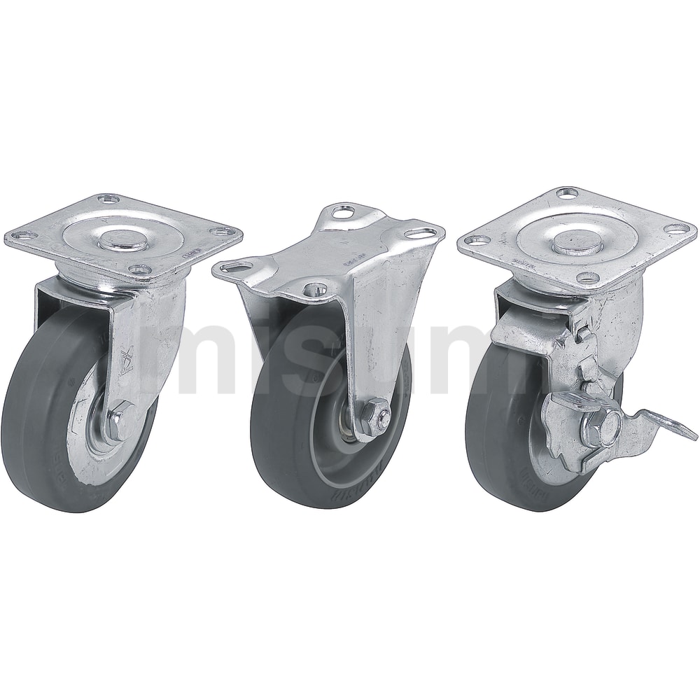 万向脚轮  CSPJ100/CSPK125/CSPJS150 C-CTCJ C-CTCK C-CTCS75-R - 图3