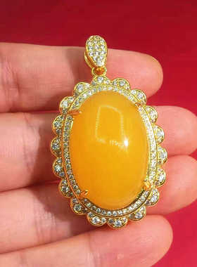 中长款秋冬微镶锆大气吊坠铜合金