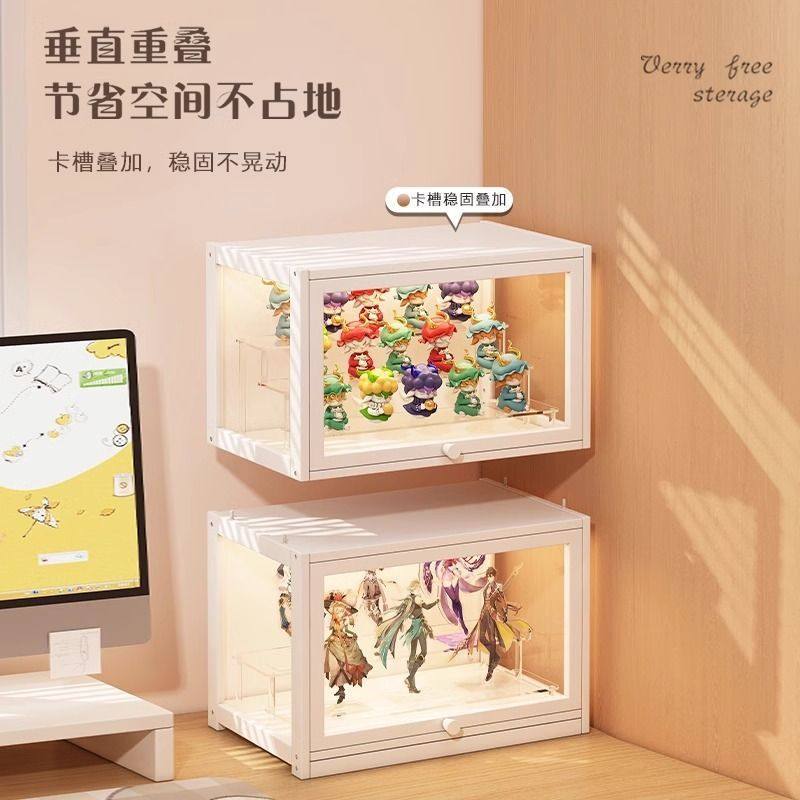 展示盒透明亚克力盲盒手办立牌萌粒收纳架桌面谷子小痛柜厂家直销,淘宝优惠券,粉丝福利购,淘宝优惠卷