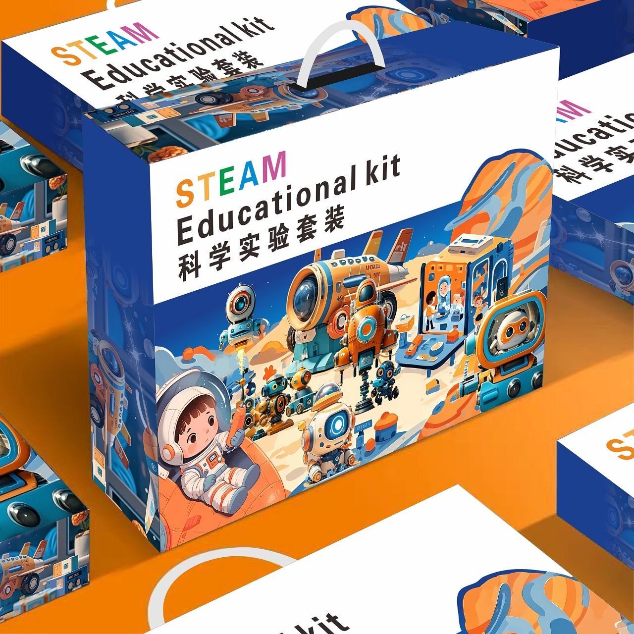 Children's science experiment set