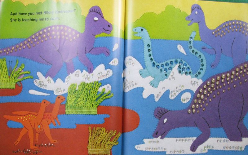 I Dreamt I Was a Dinosaur by Stella Blackstone平装Barefoot Books我梦见一只恐龙恐龙 - 图2