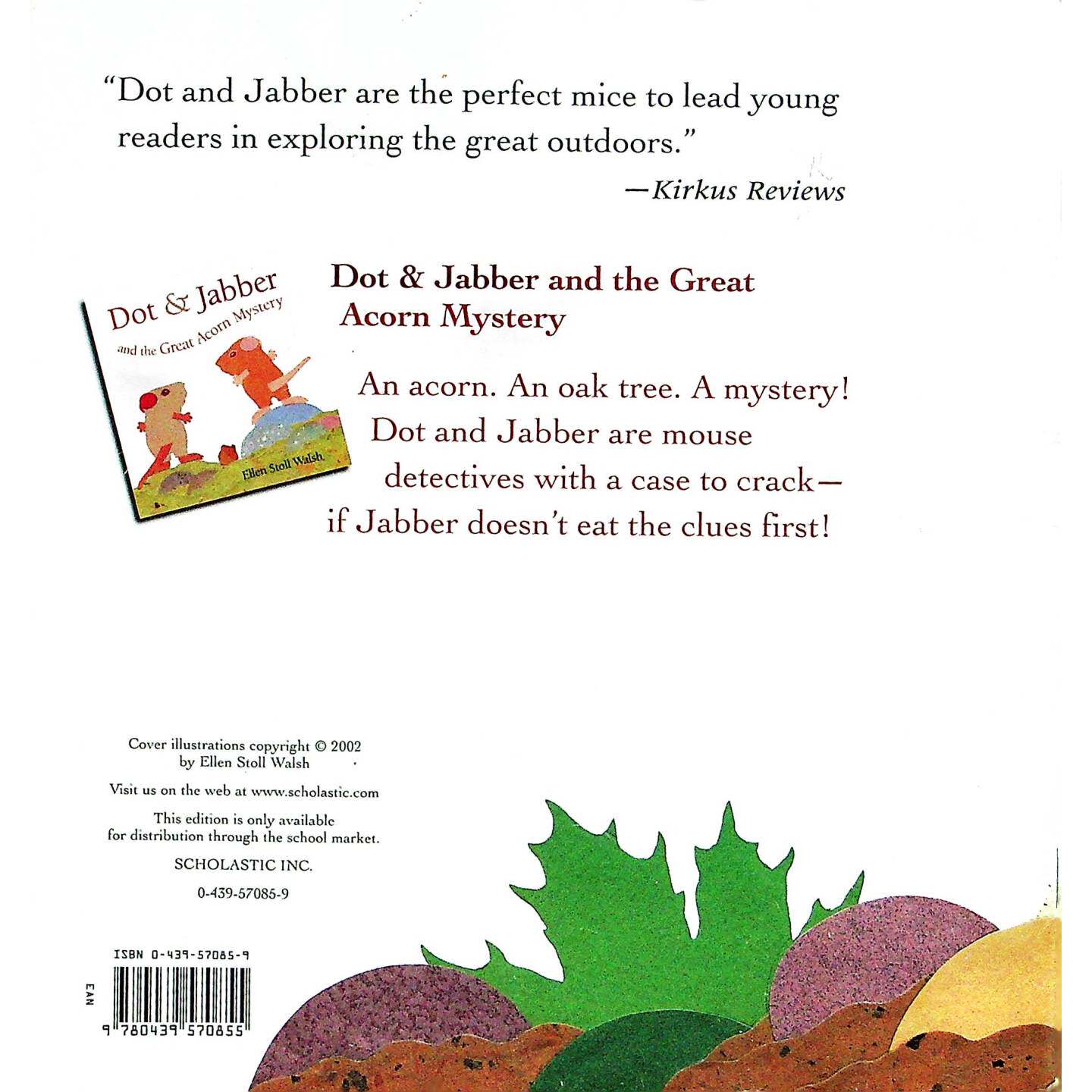 Dot和贾伯系列原版引进英语绘本消失的溪流之谜彩色绘本书适合36岁儿童阅读讲述小老鼠侦探Dot和Jabber探索自然解谜的故事培养观 - 图0