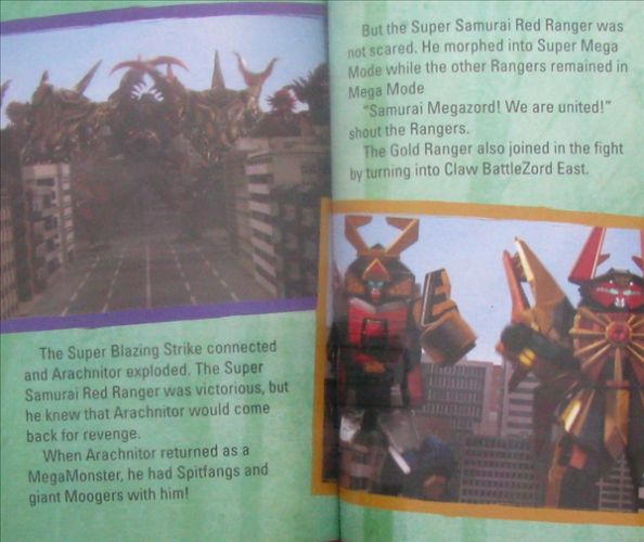 Power Rangers Samurai: Samurai Strike  by Ace Landers平装Scholastic超能战士 - 图1