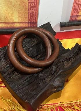 雷击枣木北斗七星乾坤圈阴阳镯