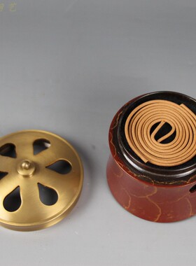 事事如意纯铜音乐铜香炉摆件