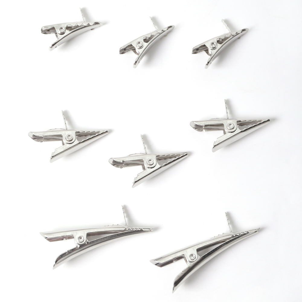 加厚版鸭嘴夹边夹 diy手工制作发饰品配饰一字发夹圣诞花配件夹子 - 图3