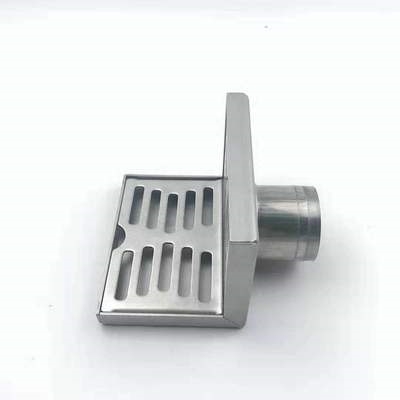 墙角地漏不锈钢304同层侧排地漏阳台直排墙面l形90度横排水50管道 躲香商贸城的小店 淘优券