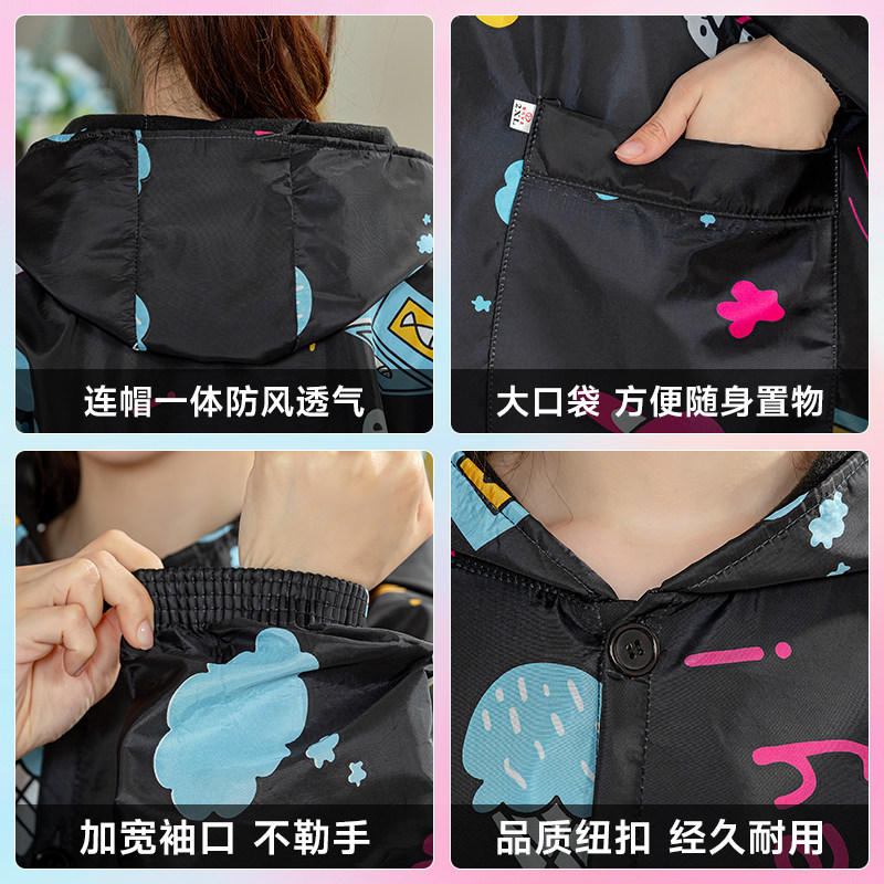 围裙加绒罩衣大人家用厨房防水长袖2025新款女秋冬时尚外套工作服,淘宝优惠券,粉丝福利购,淘宝优惠卷