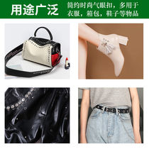 Gas eyewear ring Gas Eyewear Button Suit Chicken Eyewear Button strap Pendant Wind Clothes Circle clothes Deco Hollow Rivets