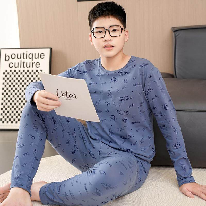 胖童秋衣秋裤套装加肥加大男童纯棉线衣保暖内衣中童大童衬衣衬裤,淘宝优惠券,粉丝福利购,淘宝优惠卷