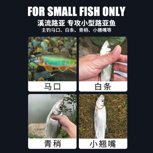 毒蚊飞蝇钩套装微物路亚饵马口钓组毛钩毒虫白条餐条瓜子亮片假饵 - 图3